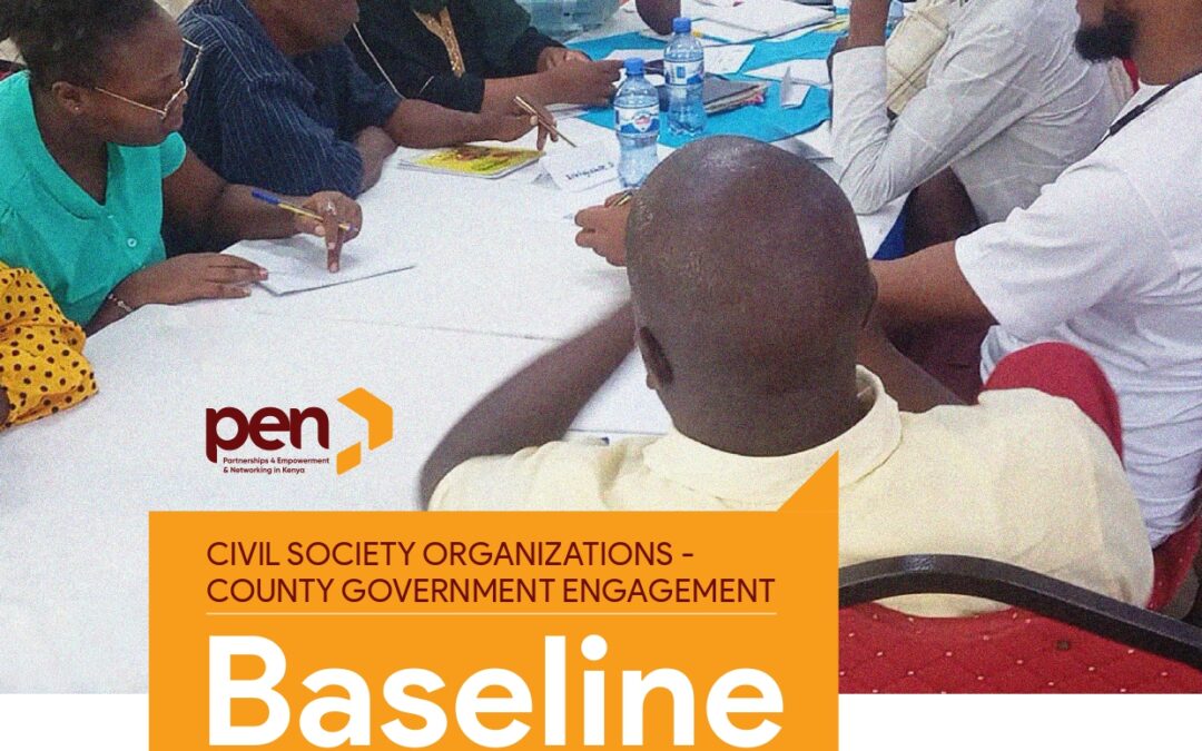 CIVIL SOCIETY-COUNTY GOVERNMENT ENGAGEMENT BASELINE REPORT