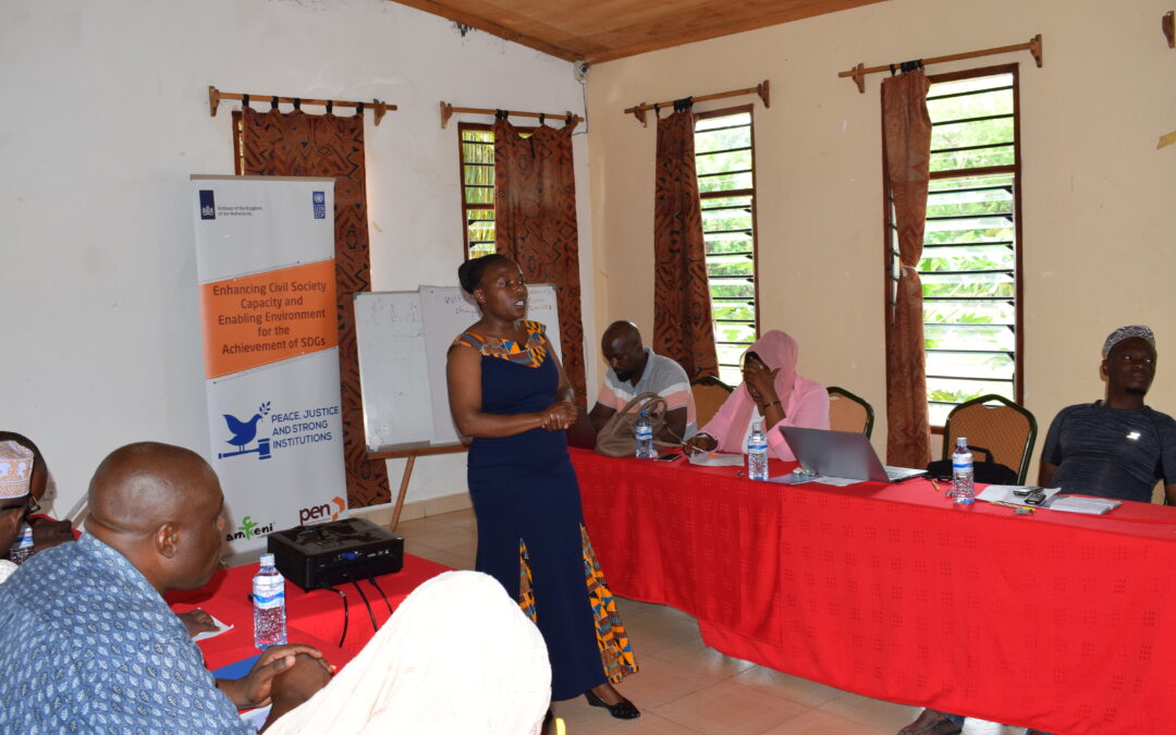 Advocacy Forums on Enhancement of Civil Society Capacity and Enabling Environment.